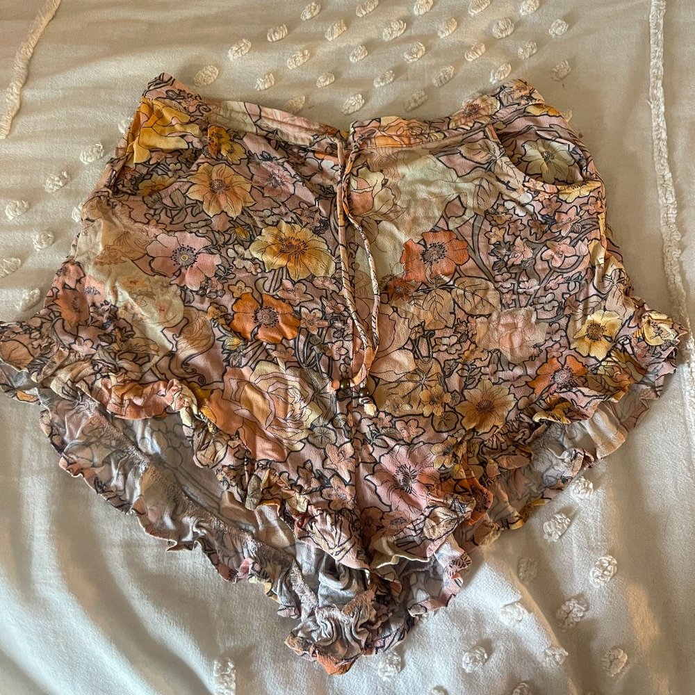 Spell and the Gypsy Floral Flowy Shorts